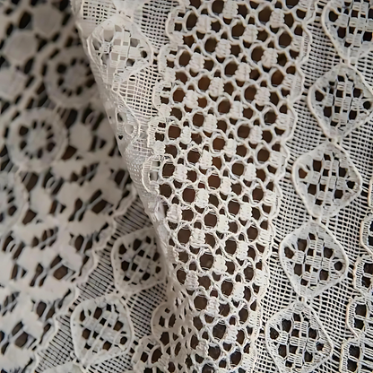 Chic Bohemian Häkelvorhang