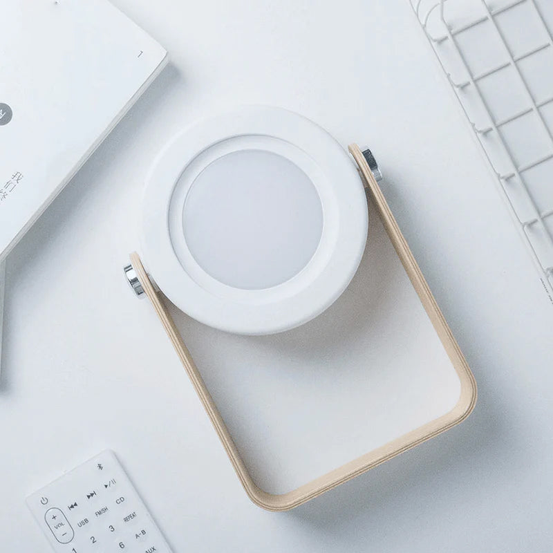 Garduru™ Kreative Teleskoplampe aus Holz