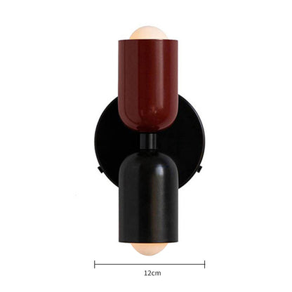 Wandleuchte Modern Dual Glass Wandlampe