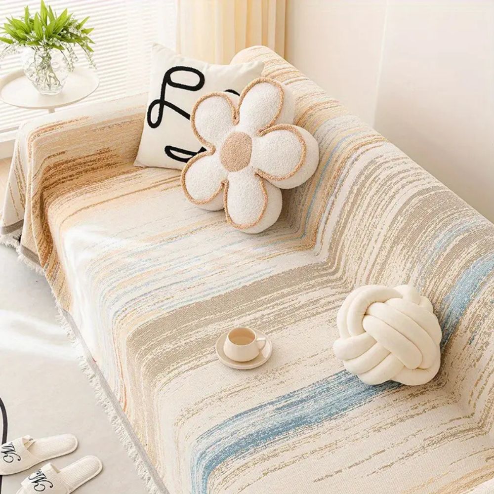 Serene Streifen Sofabezug