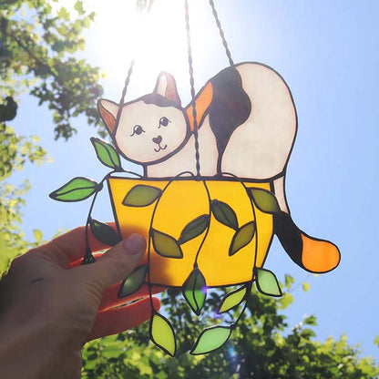 Garduru „Katze im Blumentopf