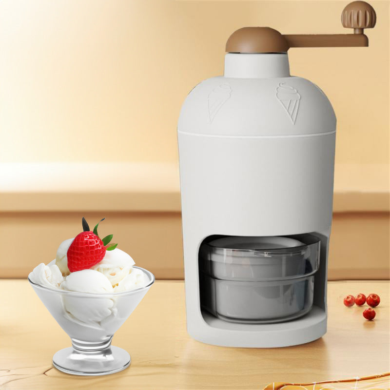 Tragbarer zerkleinerter Eisbereiter für fluffiges schneeartiges Eis