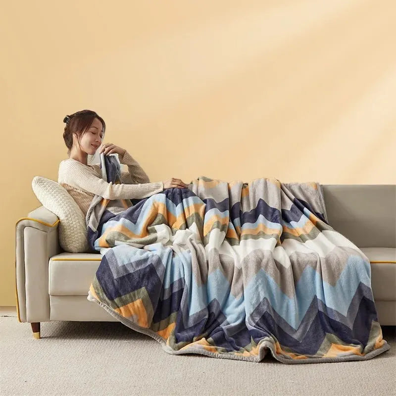 Plüsch Flanell Komfortdecke