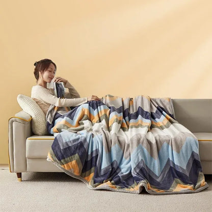 Plüsch Flanell Komfortdecke