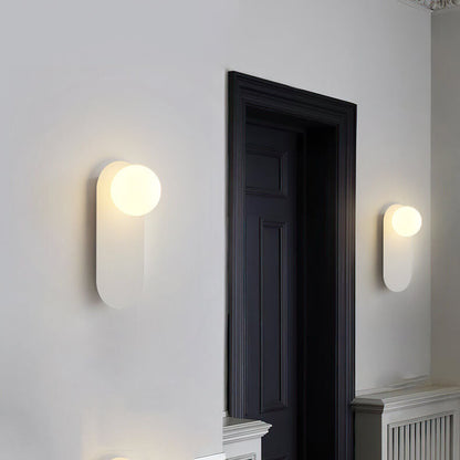 Wandleuchte Modernes Glasglobus Metall Design