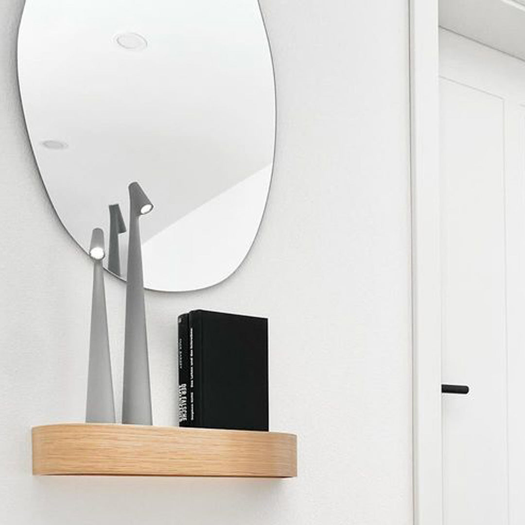 Tischlampe Modern Rot Metall LED Licht
