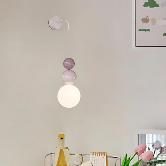 Elfenbein Wandlampe mit einstellbarer Farbtemperatur für Zuhause und Büro