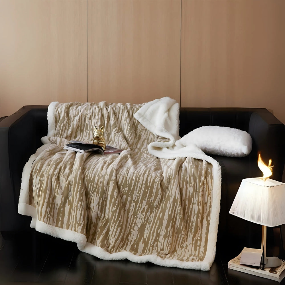 Bark-inspirierte Kuscheldecke
