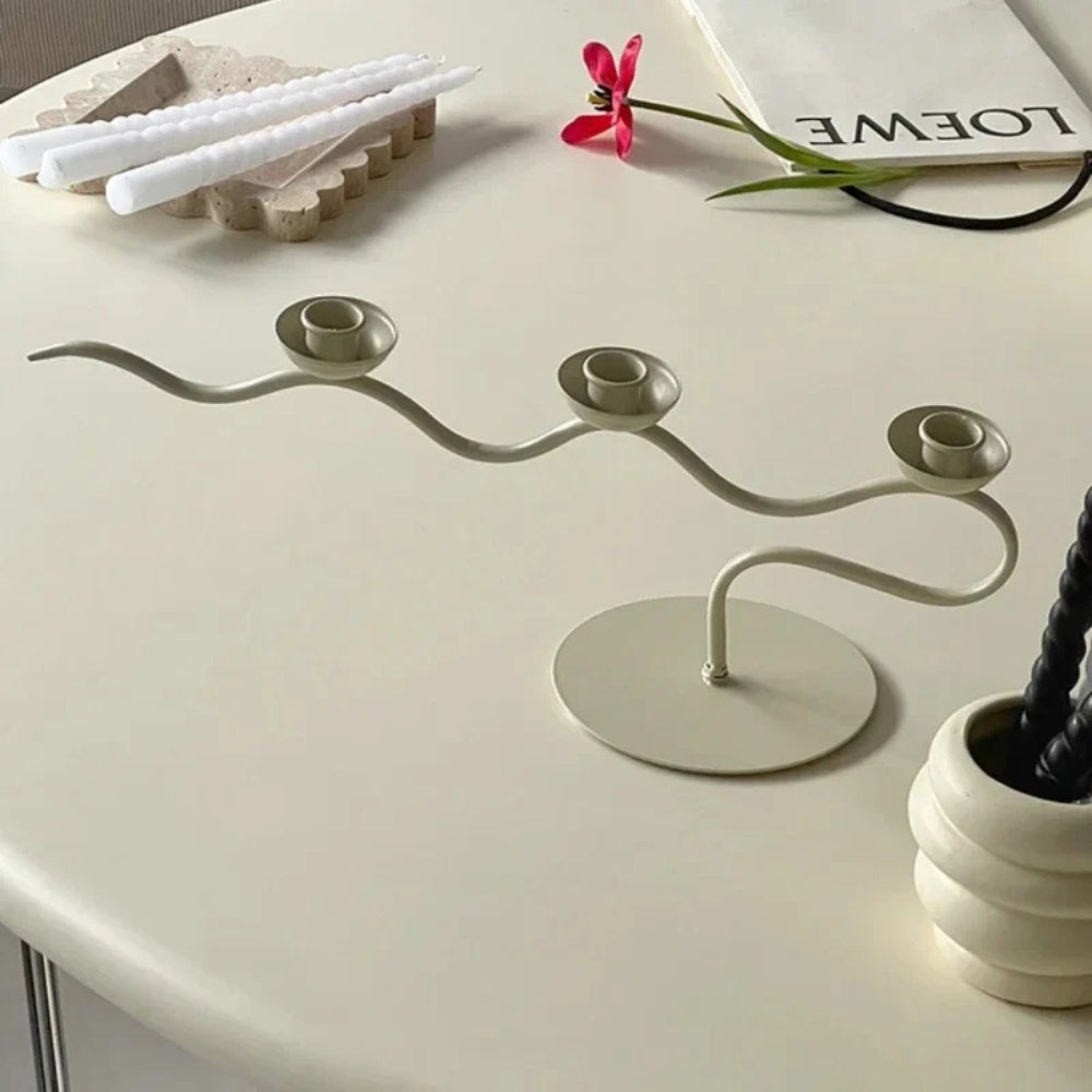 Tri Iron Twisted Kerzenhalter