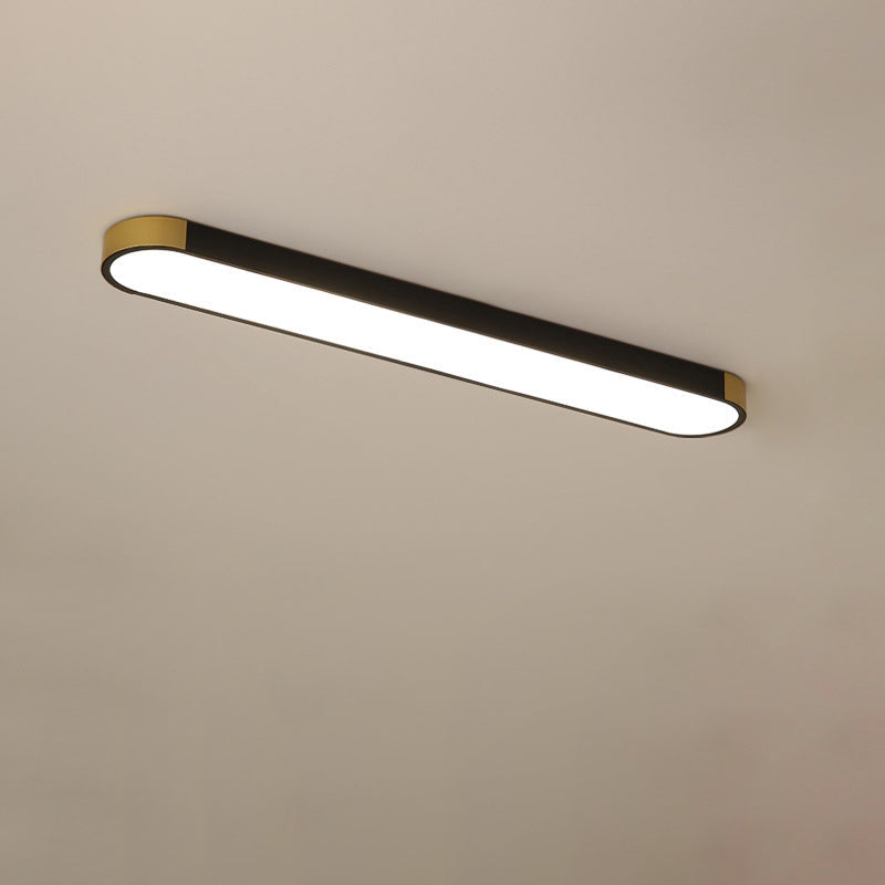 Garduru Minimalistische LED Deckenleuchte | Rechteckige Ringform | Dimmbar & Modernes Design