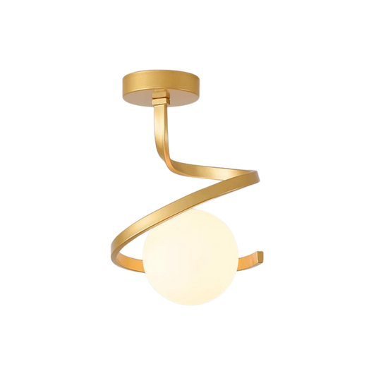 Gekurvte Deckenlampe - Stilvolles Design für moderne Innenräume