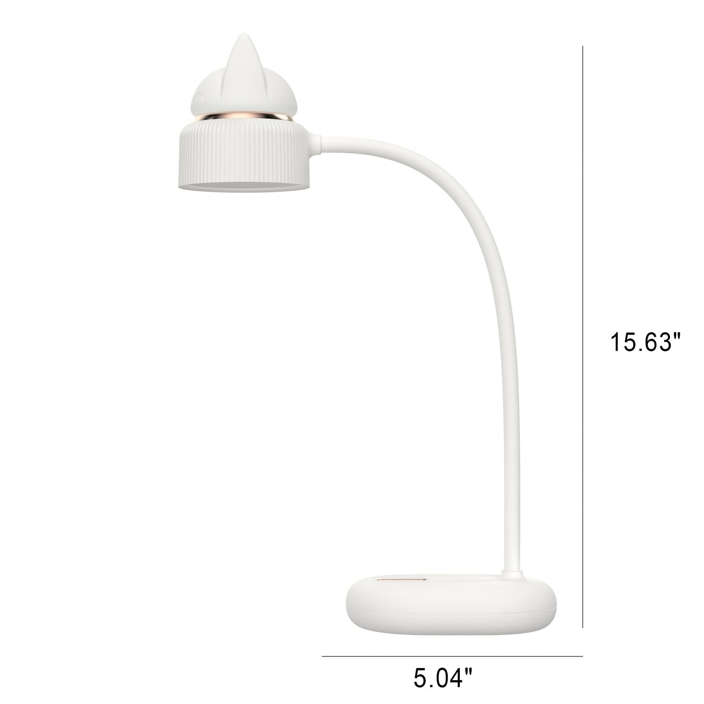 Garduru LED Tischlampe | Katzenohr-Design | Augenschonend | Klemmlampe & Normal | Modern & Kreativ