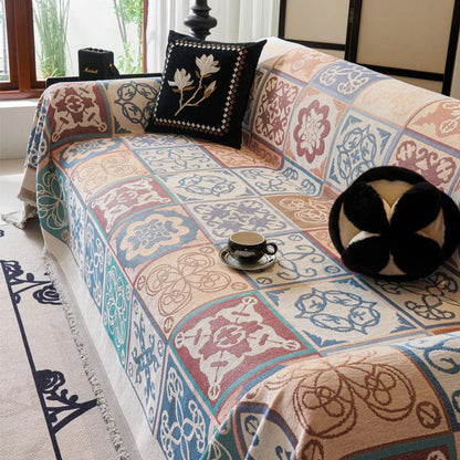 Vintage Mosaik Sofabezug