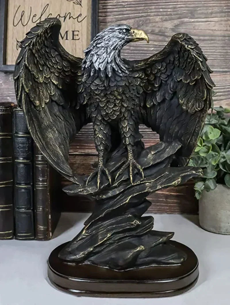 Bronze Adler Figurine Skulptur