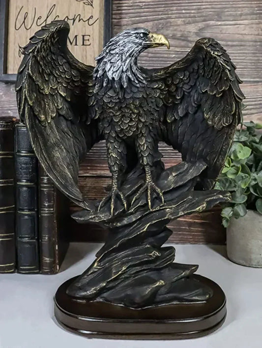 Bronze Adler Figurine Skulptur