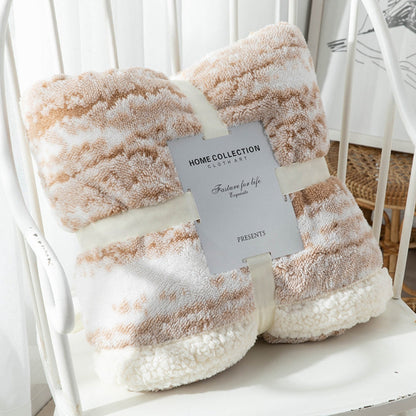 Seraphina Samt Sherpa Decke