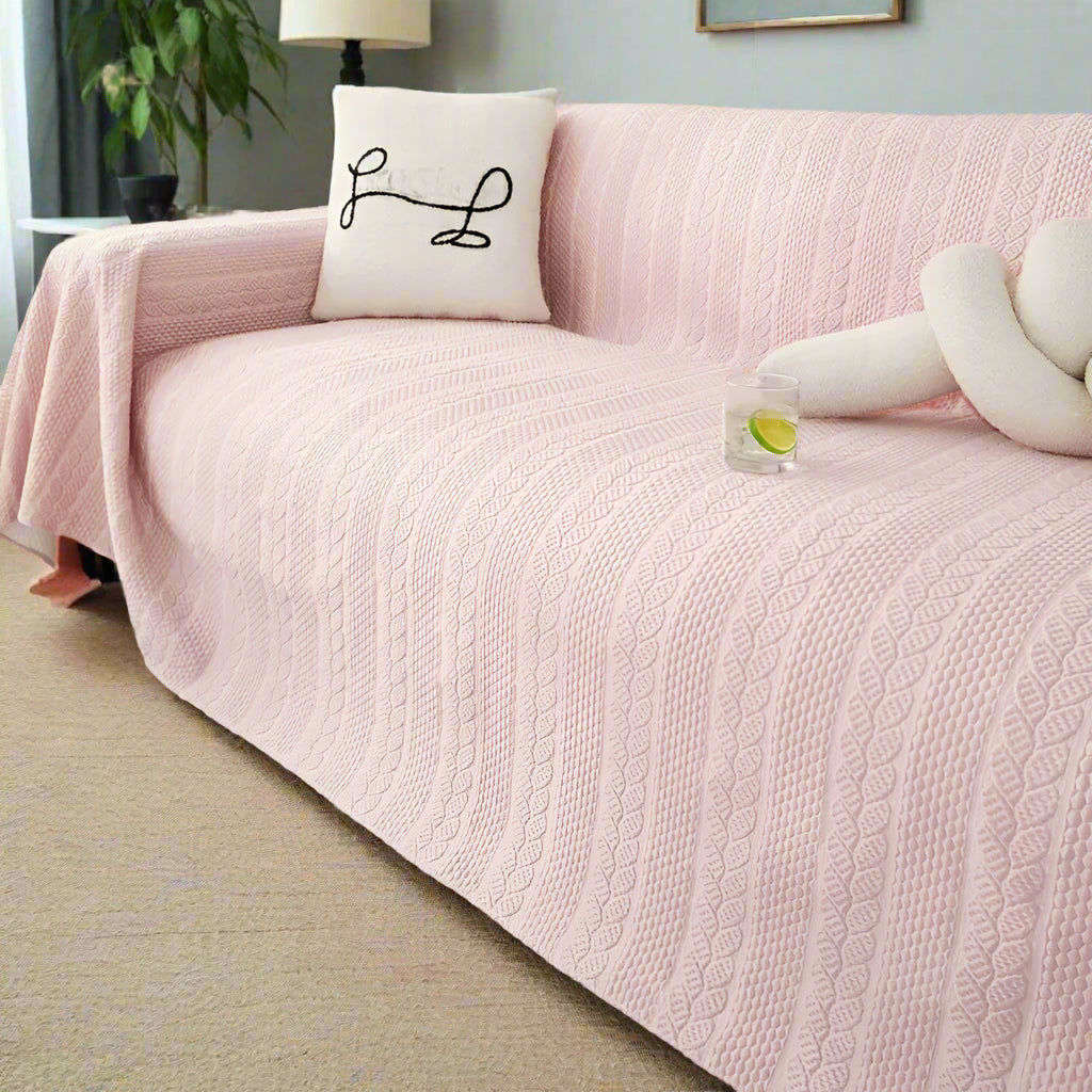 Beruhigendes Plüsch Blatt Sofa Bezug