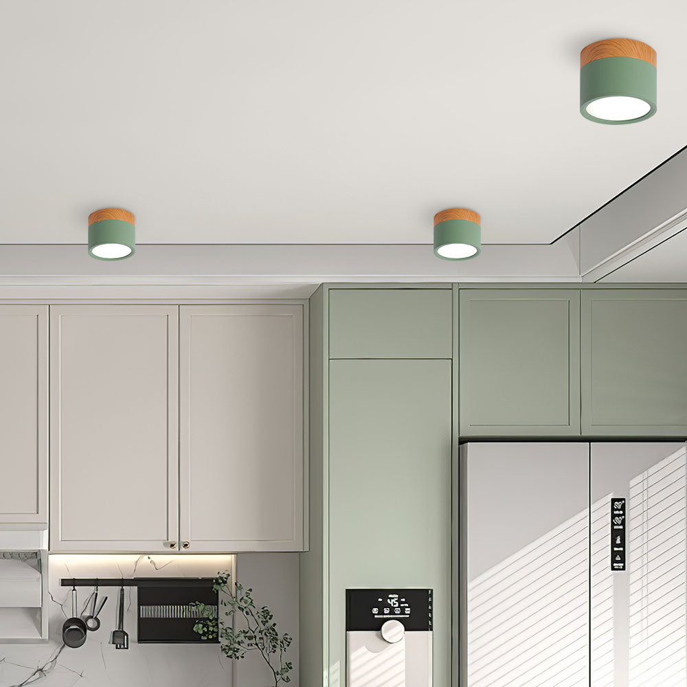 LED-Deckenleuchte Modern Aufputz Zylinder