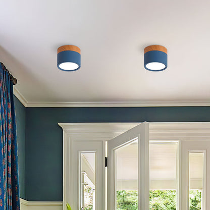 LED-Deckenleuchte Modern Aufputz Zylinder
