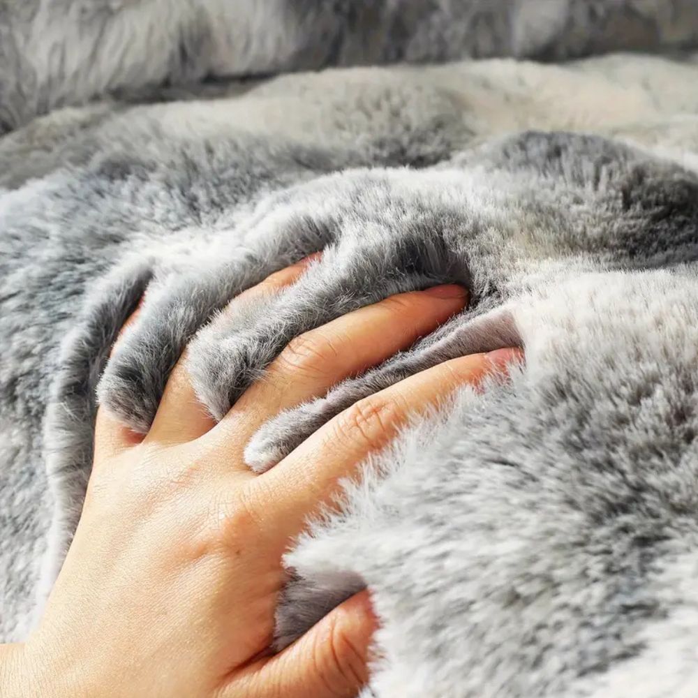 Velours-Plüsch-Sesselbezug