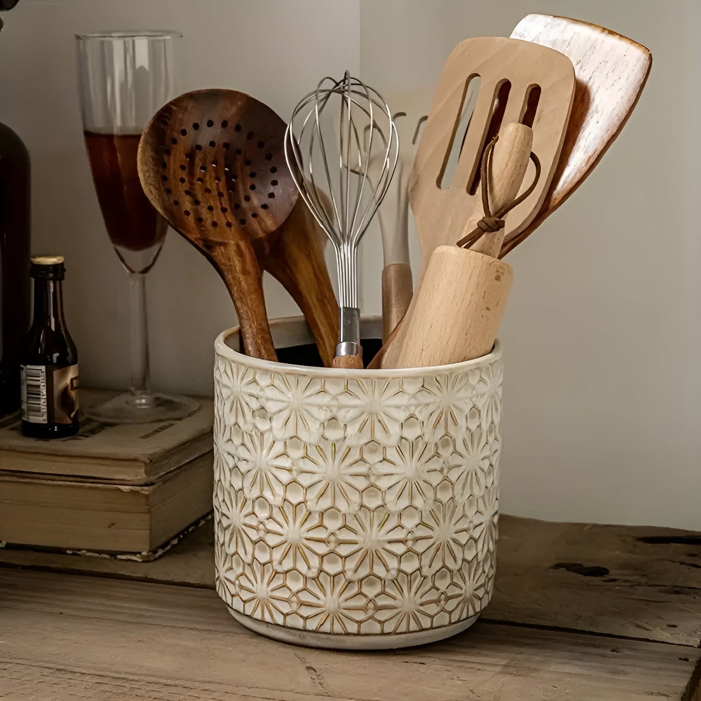 Bloom Craft Keramik Utensilienhalter