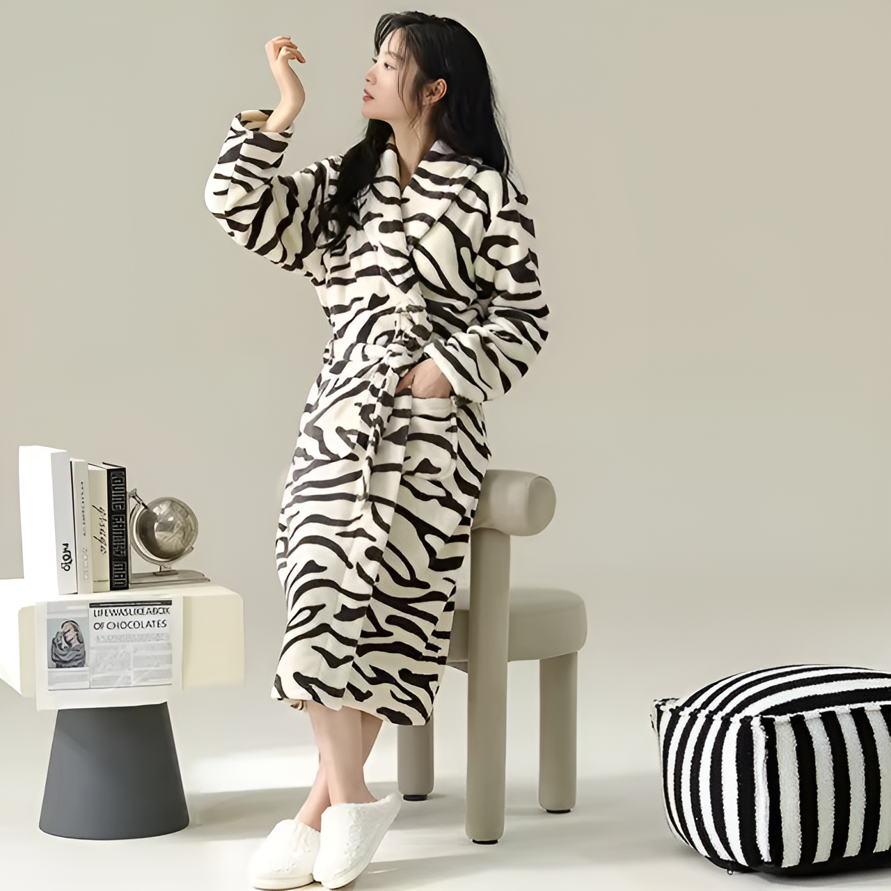 Bademantel Polar - Sanfte Cocoon - Éloïse