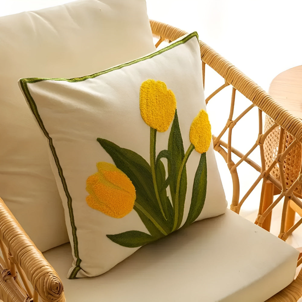 Blooming Tulpe Kissenbezug