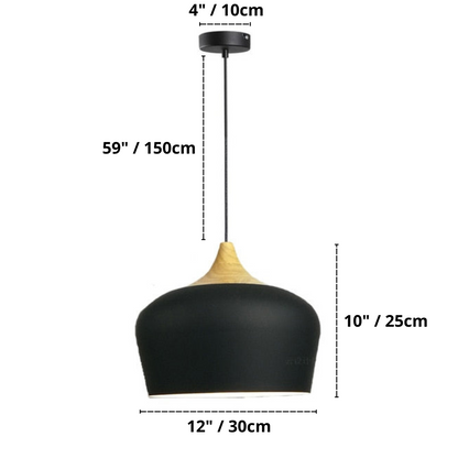 Deo - Nordische Minimalistische Pendelleuchte