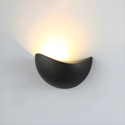 Garduru Light - Minimalistische halbkreisförmige LED-Wandleuchte