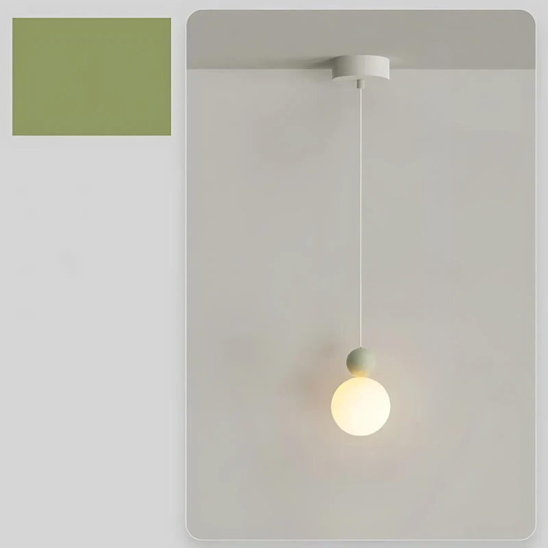 Elegante LED-Pendelleuchte für gemütliche Wohnakzente und Bürodeko