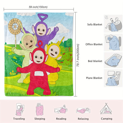 Teletubbies Decke – Für Kinder, Weich und Vielseitig