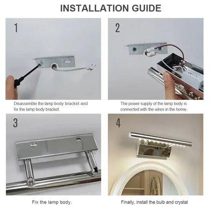 LED Wandleuchte Wandleuchte Wandlampe Badezimmer Spiegellicht Leuchte