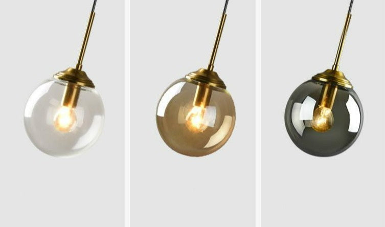 Garduru Glas Globus Pendelleuchten