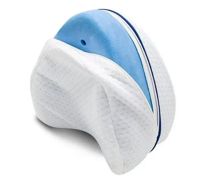 Ergonomisches Kniekissen für Seitenlieger – Orthopädisches Beinsupportkissen mit Memory-Schaum für komfortablen Schlaf