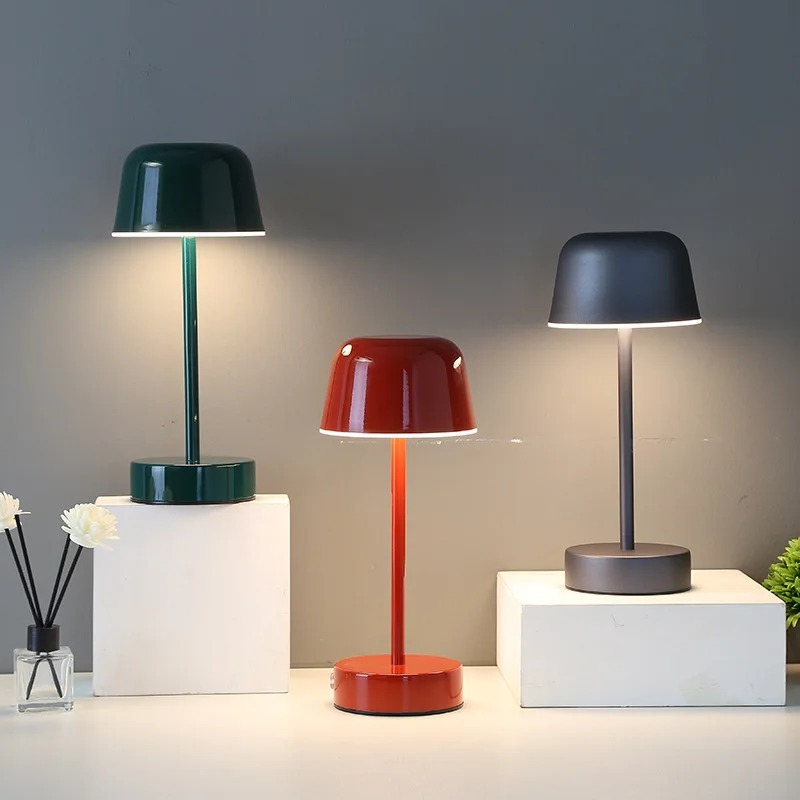 Garduru - Kabellose Dimmbar Tischlampe mit Warm-/Weiß-/Naturweißem Licht
