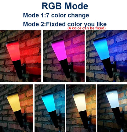 SunGlow - Solar LED Wandleuchte Außen