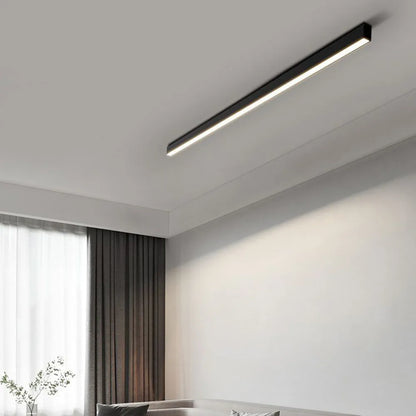 LED-Deckenleuchte modernes schwarzes Metalldesign