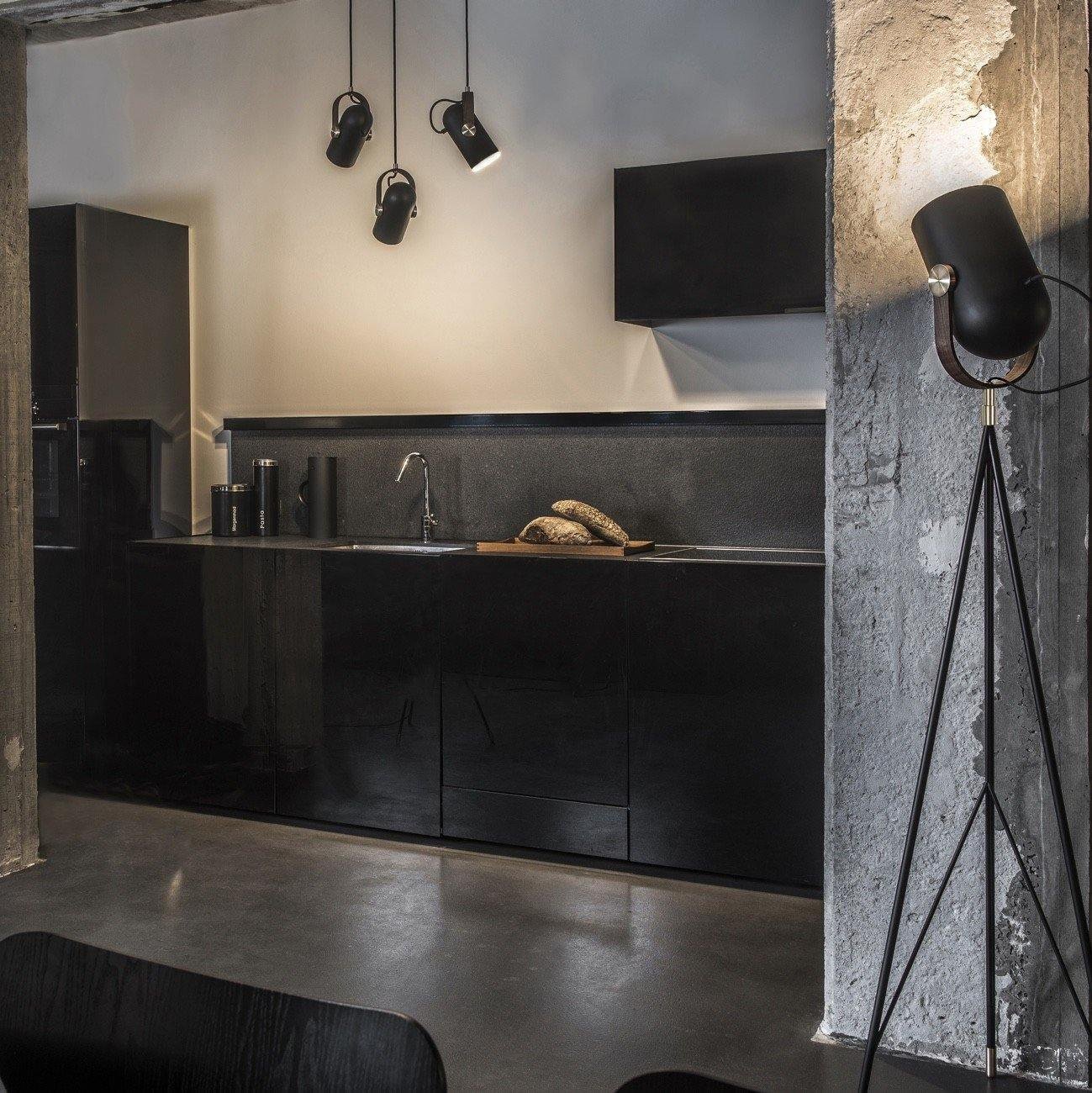 Industrielle Aufhängung Karronade - Lampen-Design Marine aus Metall und Eisen für Wohnzimmer und Büro