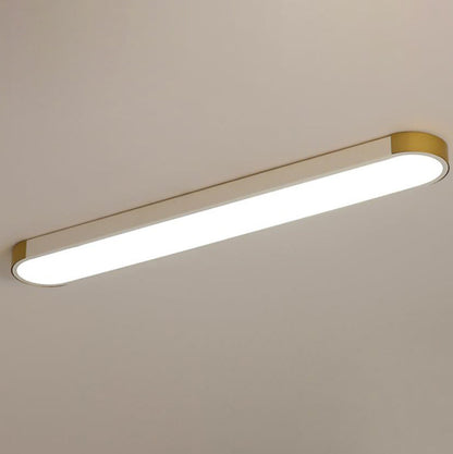 Garduru Minimalistische LED Deckenleuchte | Rechteckige Ringform | Dimmbar & Modernes Design