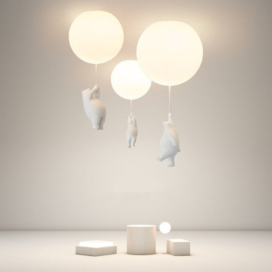 Hängelampe - WhimsyLight - Bär und Ballon - Bezauberndes Design