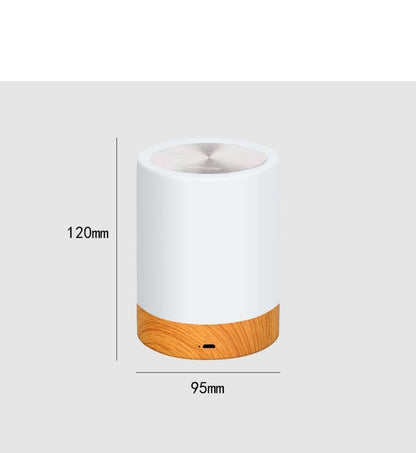 GlowEase – Dimmbarer LED Nachttischlampe mit Touch-Steuerung und farbenfroher Atmosphäre