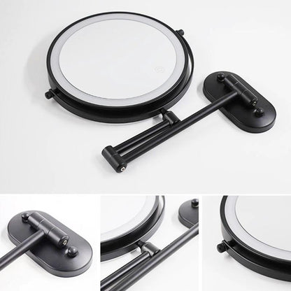 LED Make-up Spiegel Wiederaufladbar - Vergrößerung mit Touch-Beleuchtung