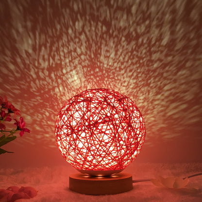 Garduru-Rattan-Tischlampe