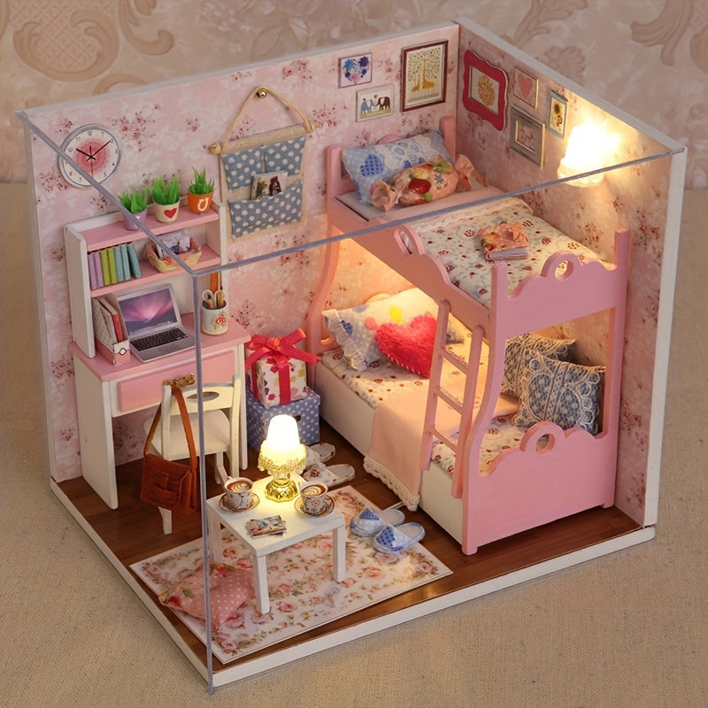 Verzaubertes Mädchenzimmer Puppenhaus – Niedliches und Detailliertes DIY Modell