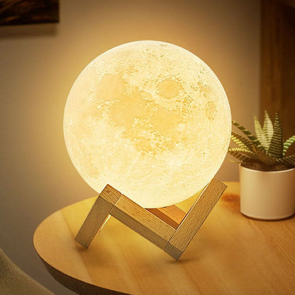 Garduru Glanz | Elegante Tischlampe im Moon-Design