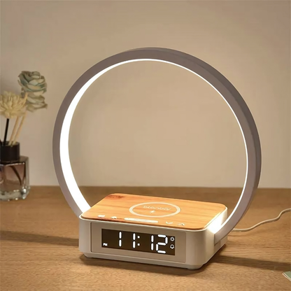 Garduru Morgenröte | Kabelloser LED-Nachtwecker mit sanftem Aufwachlicht