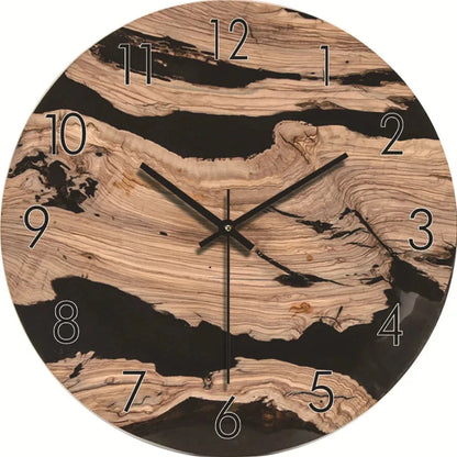 Garduru - Minimalistische Holz-Wanduhr Für Modernes Wohndesign
