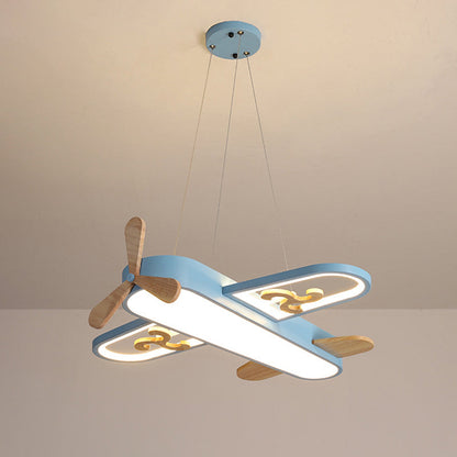 Kinder Deckenleuchte Flugzeugdesign Acryl Pendelleuchte