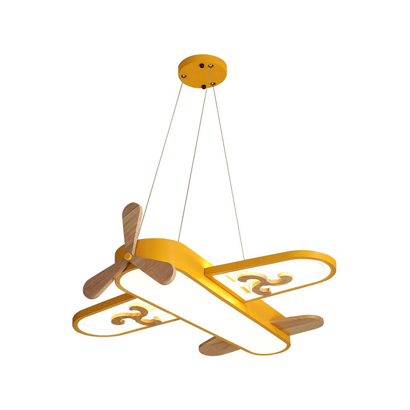Kinder Deckenleuchte Flugzeugdesign Acryl Pendelleuchte