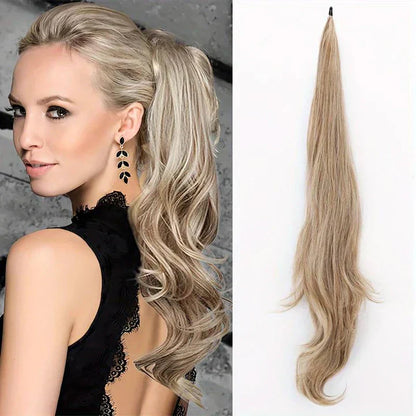 Verstellbare wellige Ponytail-Extension